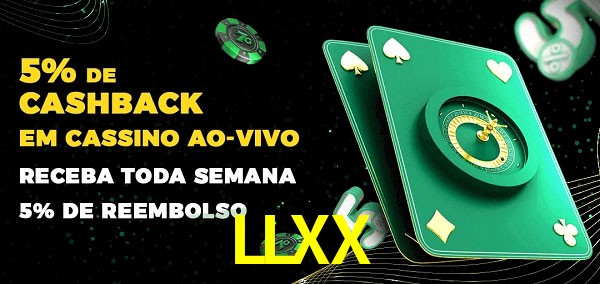 Promoções do cassino ao Vivo LLXX